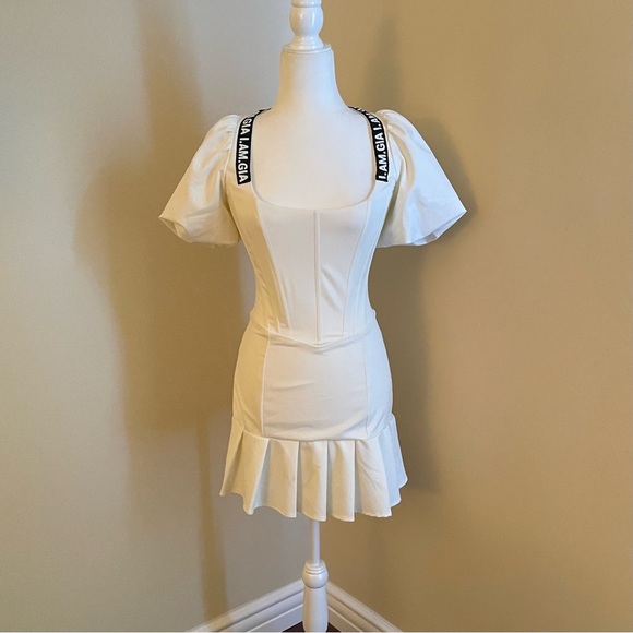 I.AM.GIA White Chelsey Mini Dress - Picture 1 of 11